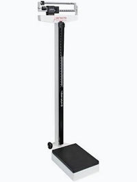 Physicians Mechanical Scale with Height Rod on Wheels