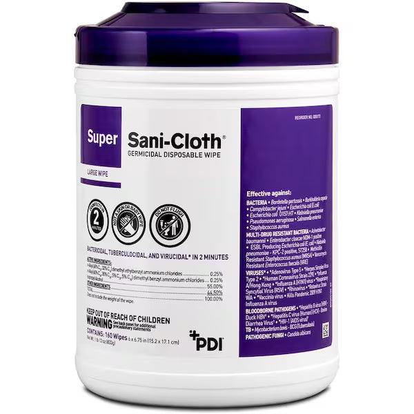 Sani-Cloth, Germicidal Wipes